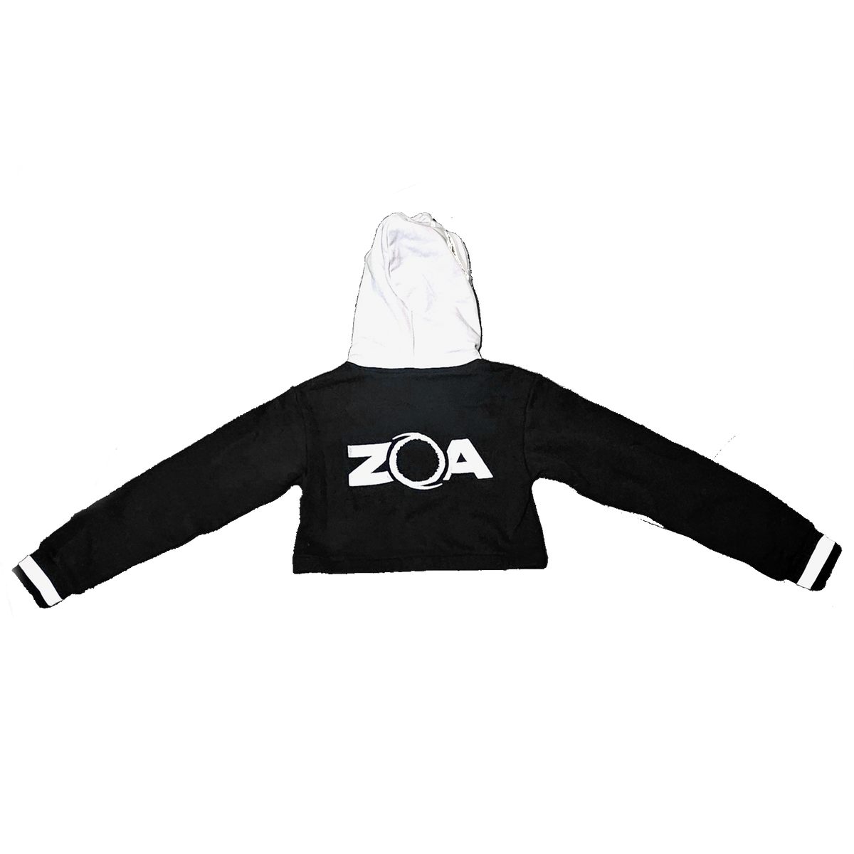 ZOA Signature Sherpa-Lined Crop Zip-Up